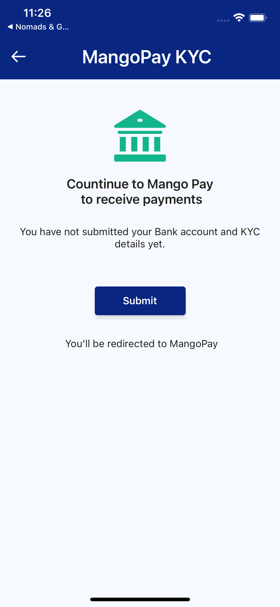 Mangopay Onboarding