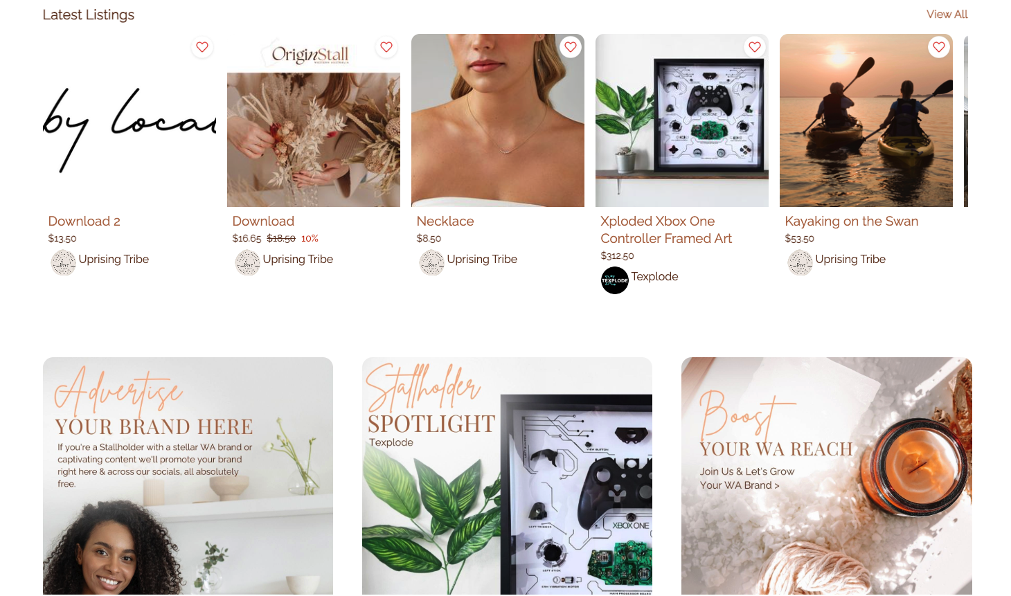 Origin Stall Australia