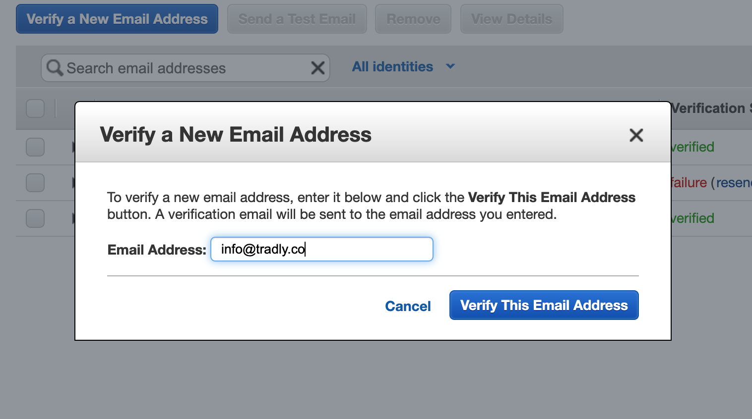 Email Verification